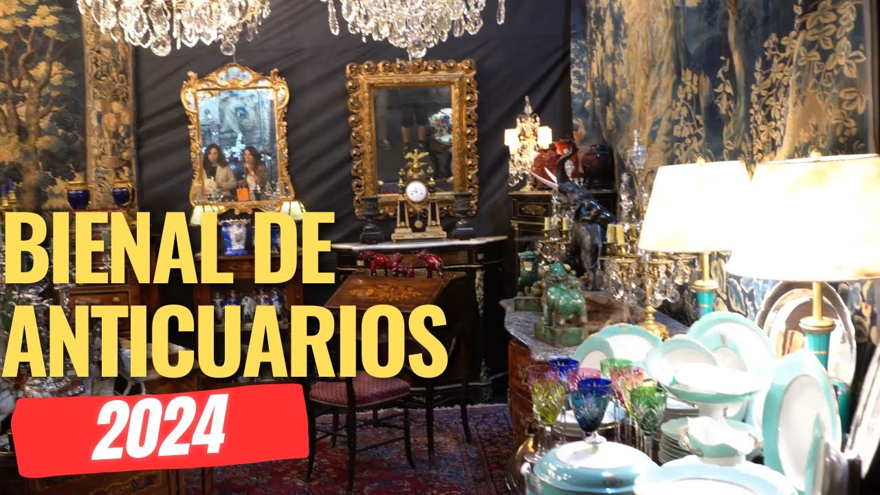 VISITAMOS LA BIENAL DE ANTICUARIOS EN SANTIAGO CHILE #antiguedades #vintage #bienal
