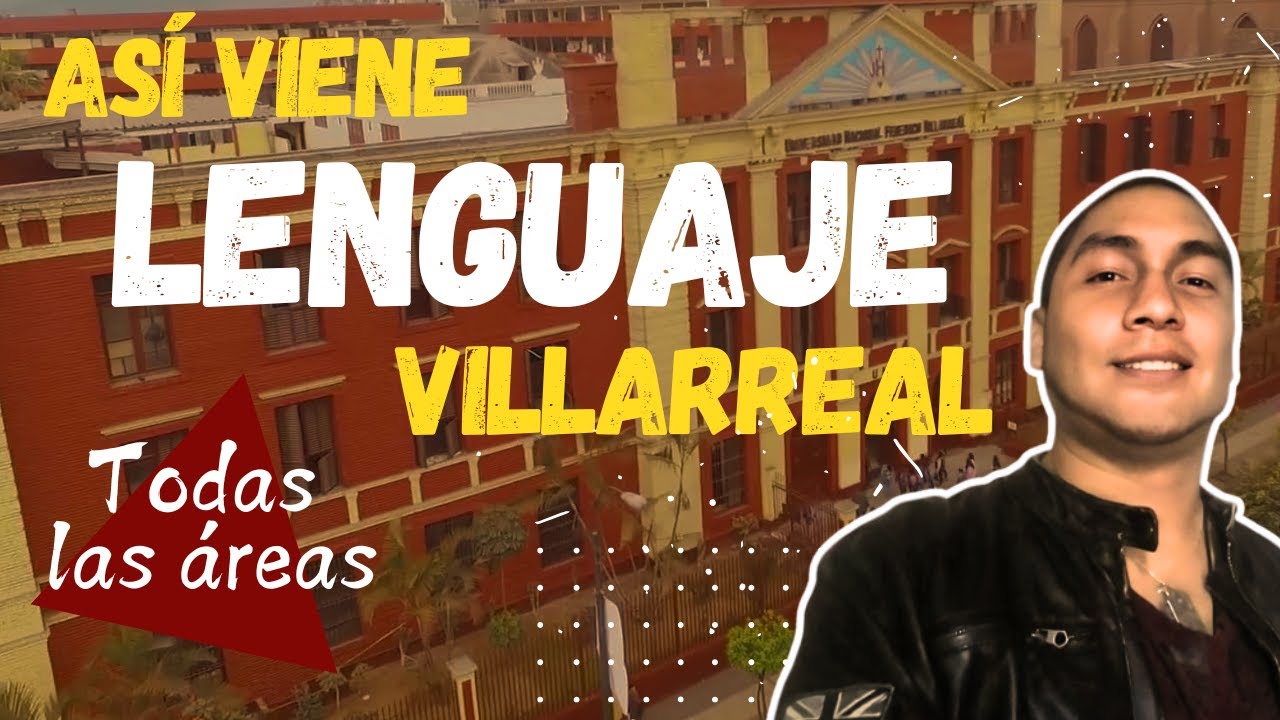 🔴 Solucionario EXAMEN DE ADMISIÓN VILLARREAL 👏 LENGUAJE 2023 2024 Todas las áreas