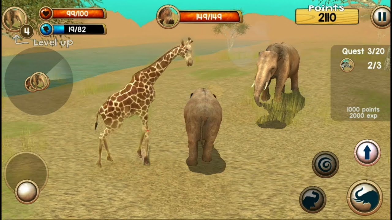 Wild Elephant Simulator - Android GamePlay