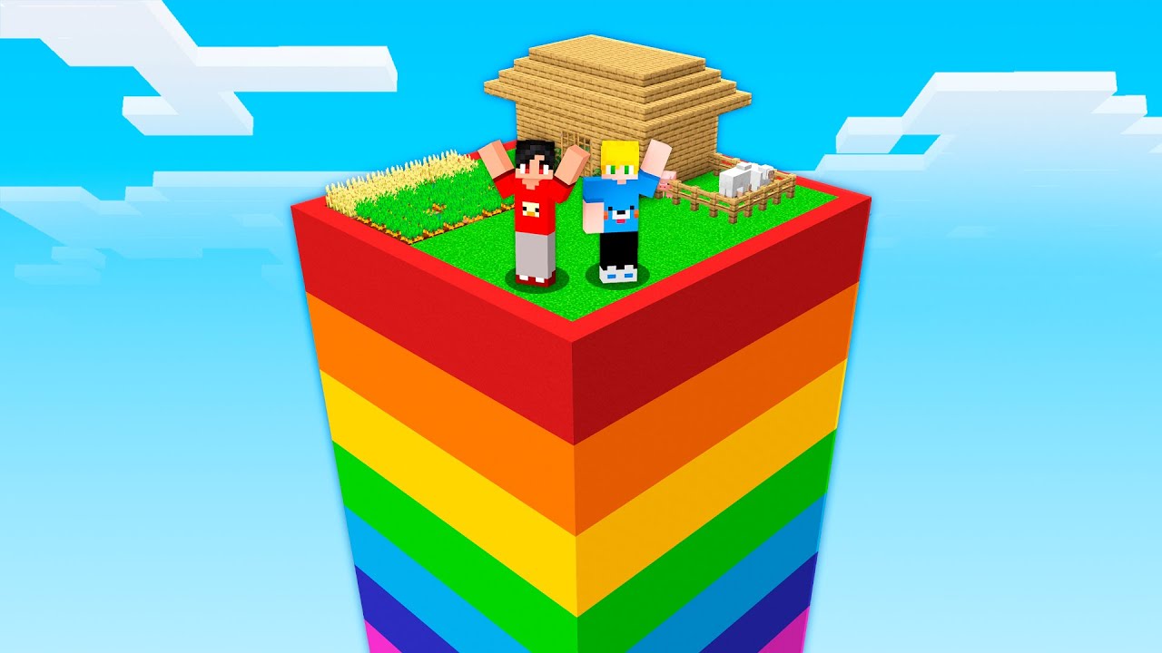 Ficamos Presos Nesse Chunk Secreto no Minecraft!