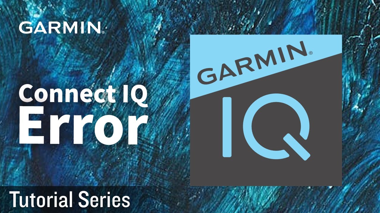 Tutorial - Troubleshooting: Garmin Watch Cannot Download Content on Connect IQ Store
