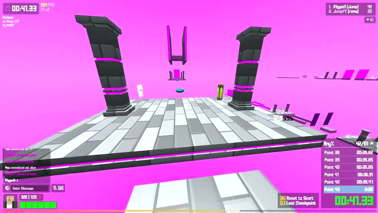 Bhop_VIP WR 1:10.76 | Krunker.io