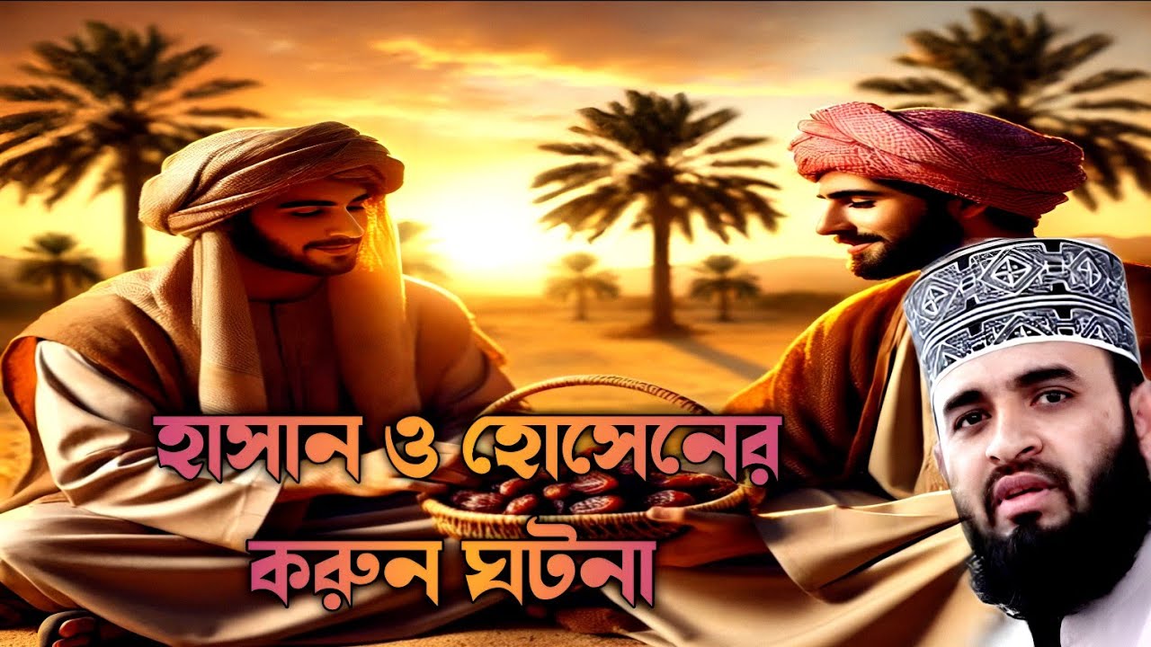 হাসান ও হোসেনের করুন ঘটনা মিজানুর রহমান আজহারী| hasan o hosener korun gotona mijanur Rahman waz 