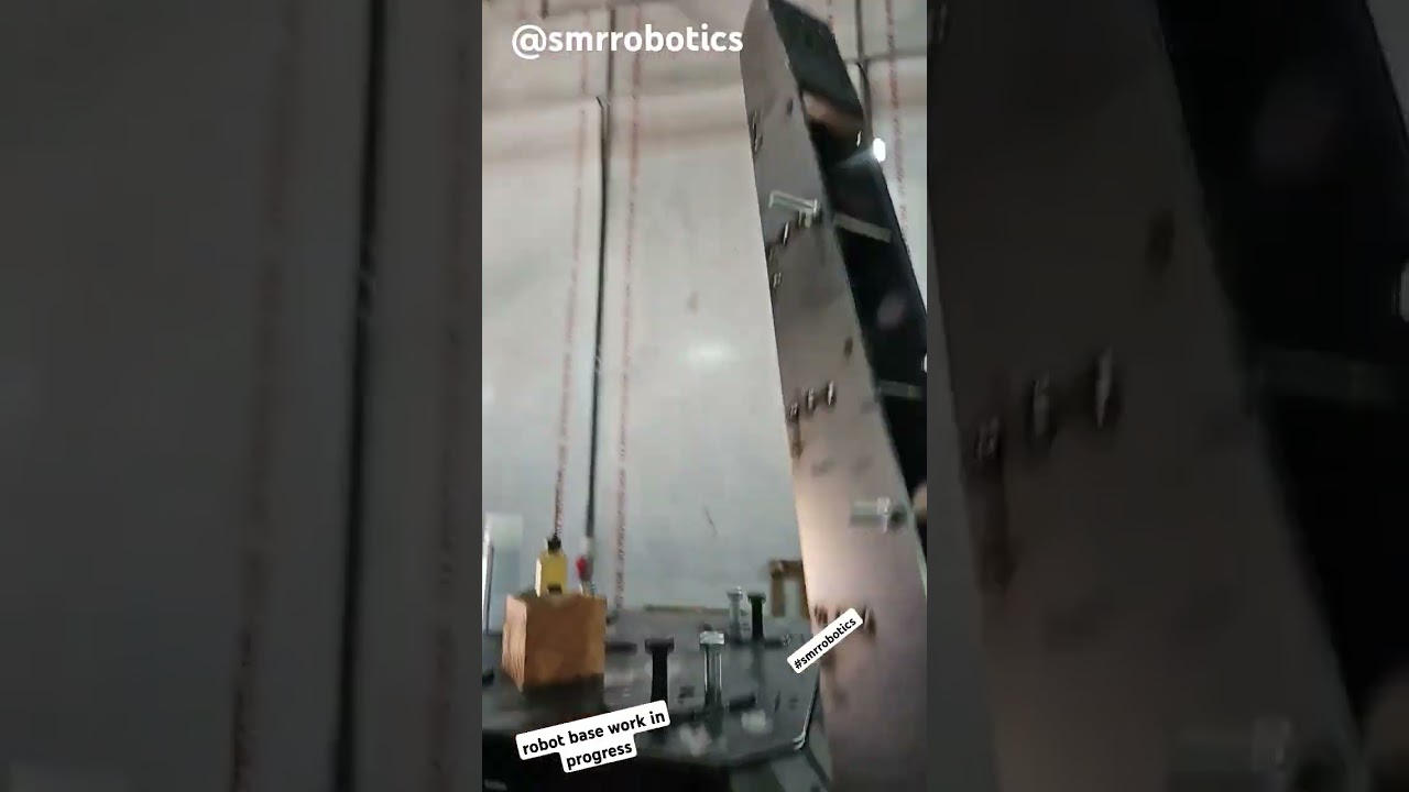 custom robot base  work in progress 