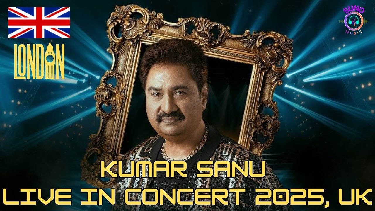 Kumar Sanu Live in Concert London 2025 | Legendary Bollywood Icon 🎤✨