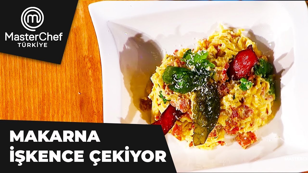 Şeflerden Ahmet'in Makarnasına Sert Eleştiriler! - MasterChef 1. Bölüm