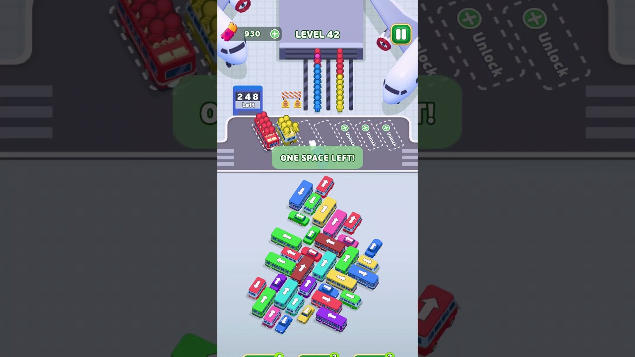 Bus Escape Traffic Jam Level 42 #gamestream  #gameplay #gaming #busescape #busescapetrafficjam