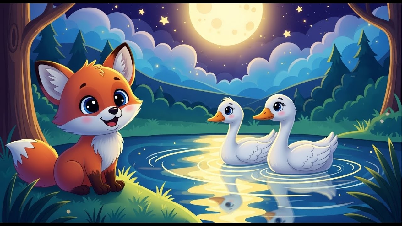 The Fox and the Geese | Gentle Bedtime Story for Kids & Toddlers | Little Dream Stories