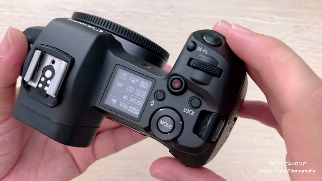 Tìm Hiểu Các Nút & Setup Canon EOS R