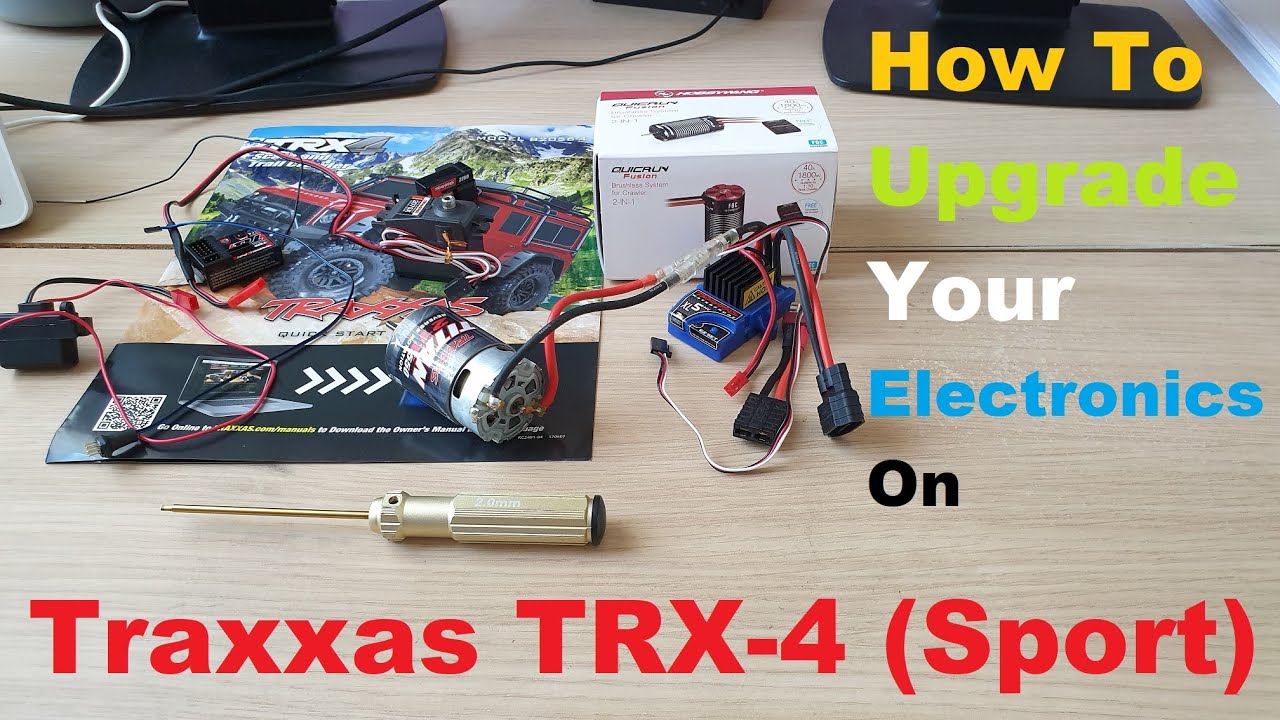 Traxxas TRX-4 - How To Upgrade The Electronics On Your Rig
