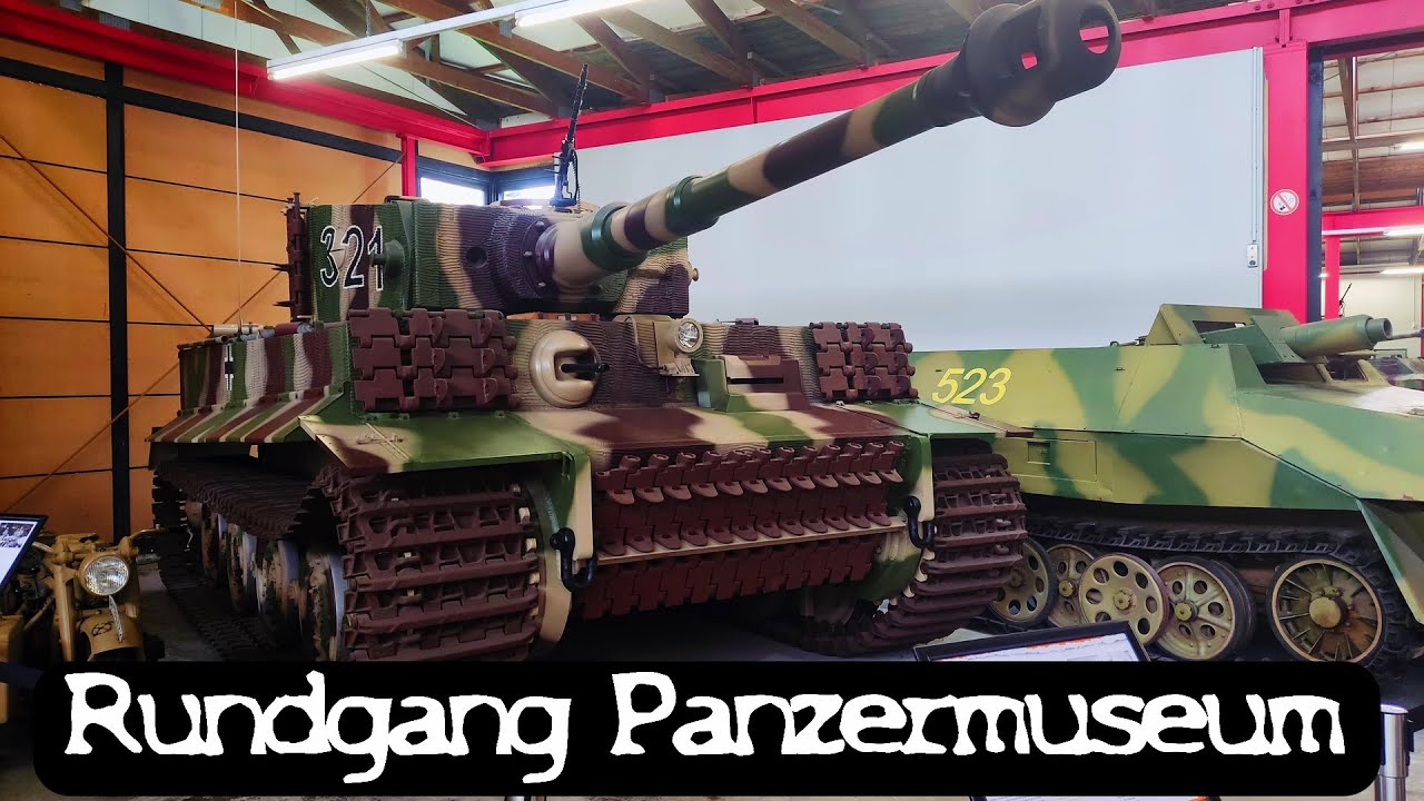 Rundgang durch das Panzermuseum Munster + Das Innere eines Leopard 1
