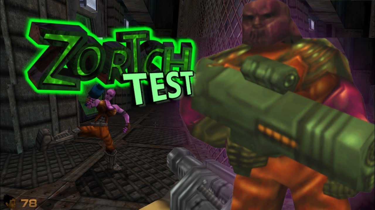 НОВАЯ игра в стиле QUAKE | Zortch Test