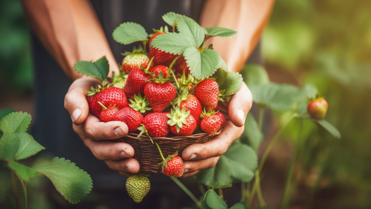 🌱 Fraisiers : Quand et comment les planter pour une récolte généreuse ? 🍓