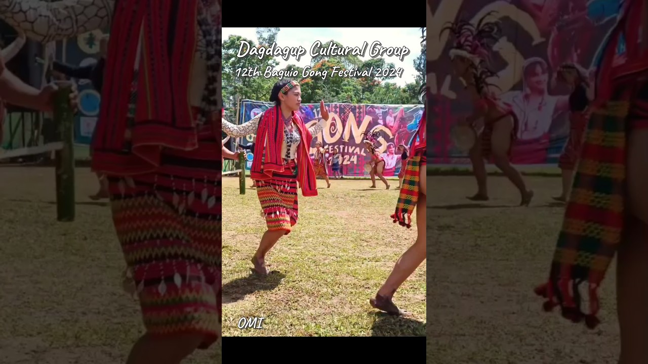 Dagdagup Cultural Group| 12th Baguio Gong Festival 2024 #travel #igorotdance #baguio #igorotak