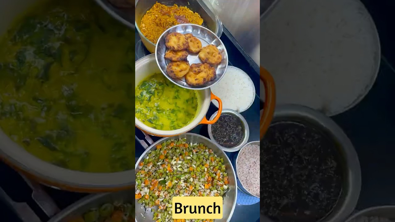 Brunch menu
