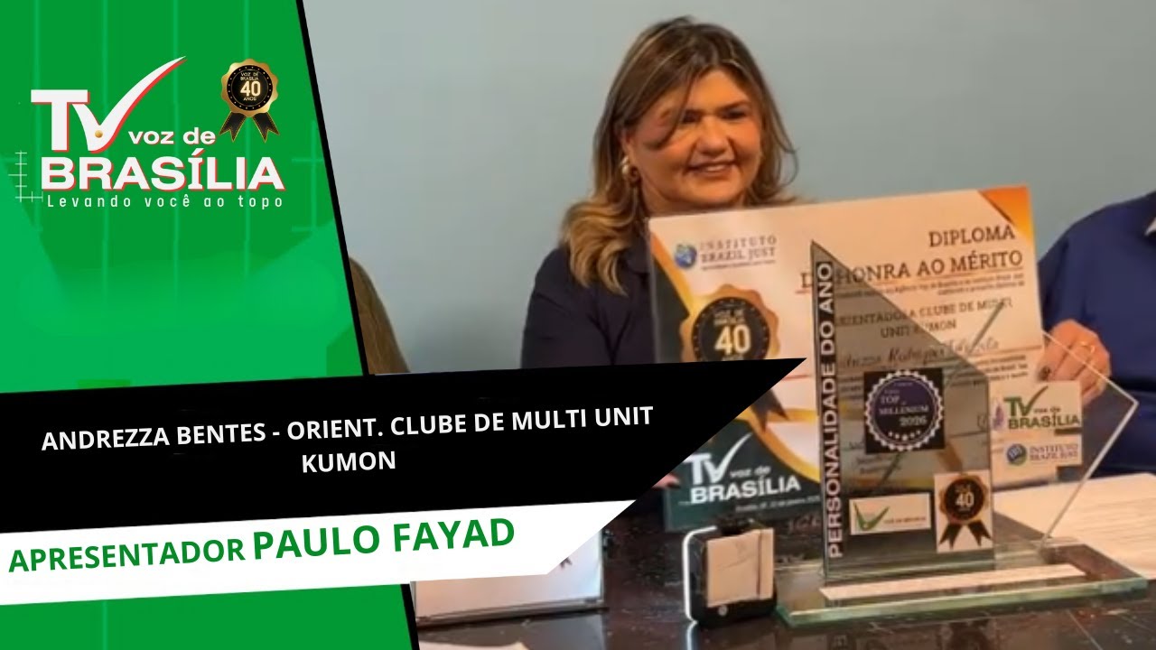 PAULO FAYAD Entrevista Andrezza Bentes - Orient. Clube de Multi UNIT KUMON