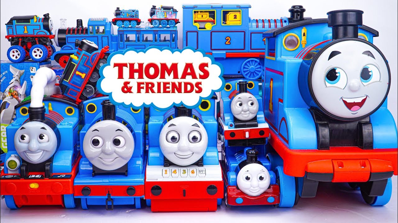 Merakit Mainan Kereta Api Thomas and Friends, Tayo Si Bus Kecil , Unboxing Mainan Kereta Api ASMR 45