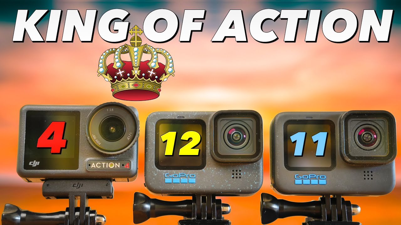 GoPro Hero12 vs DJI Action 4 vs Hero 11: The BEST Action Camera