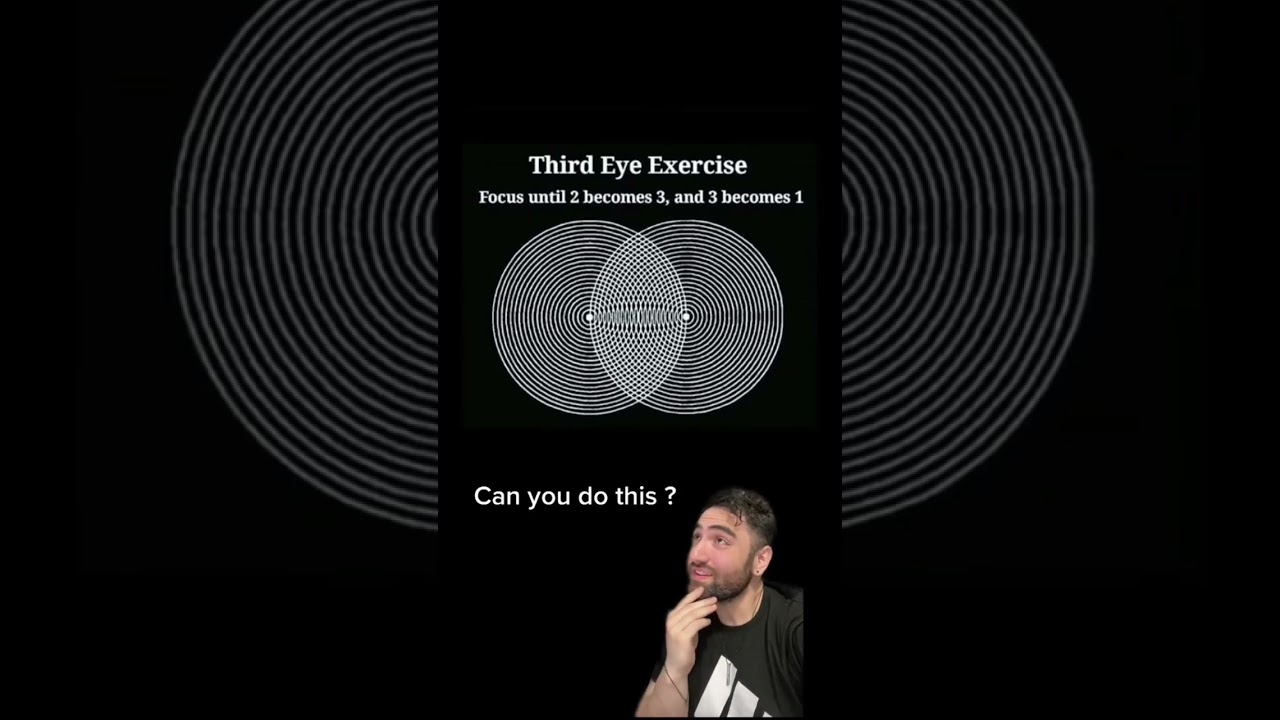 Can you do this third eye exercise