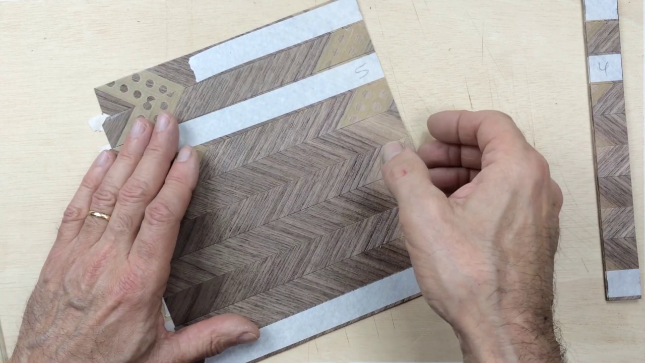 🔥 Mosaico Para Mesa o Cajón de Madera en Marquetería [Parte 1/2]