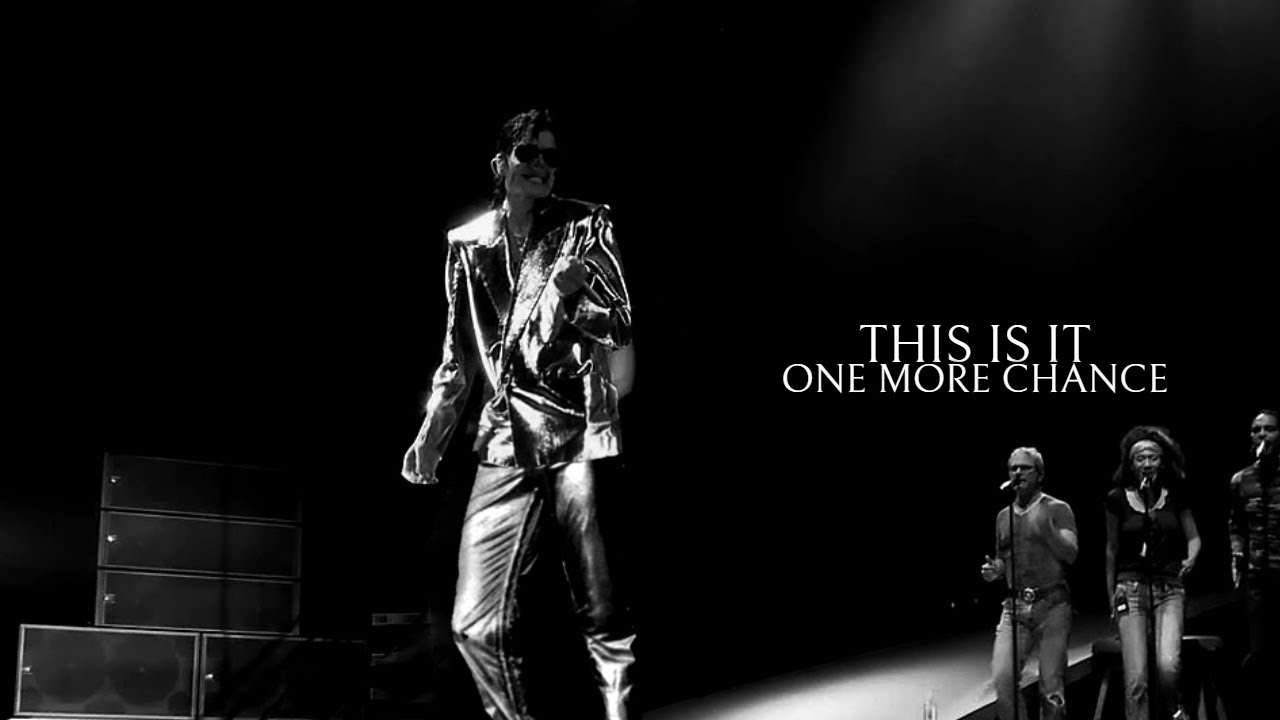 Michael Jackson - ONE MORE CHANCE - THIS IS IT (Live at The 02, London)