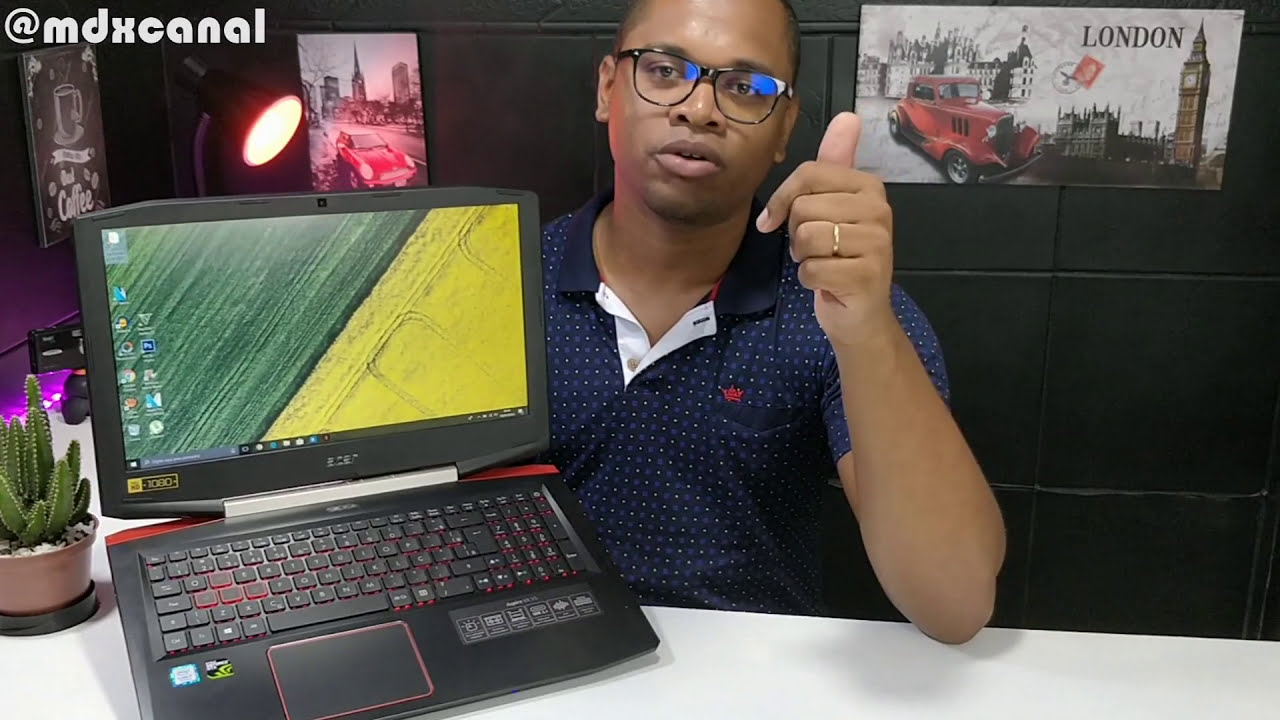 NOTEBOOK GAMING DE 4MiL REAIS ACER ASPIRE VX 15 (i7ªG e 16GB RAM) UNBOXING