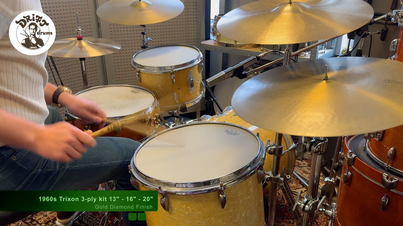 DRIFT DRUMS - Trixon Gold Diamond 13