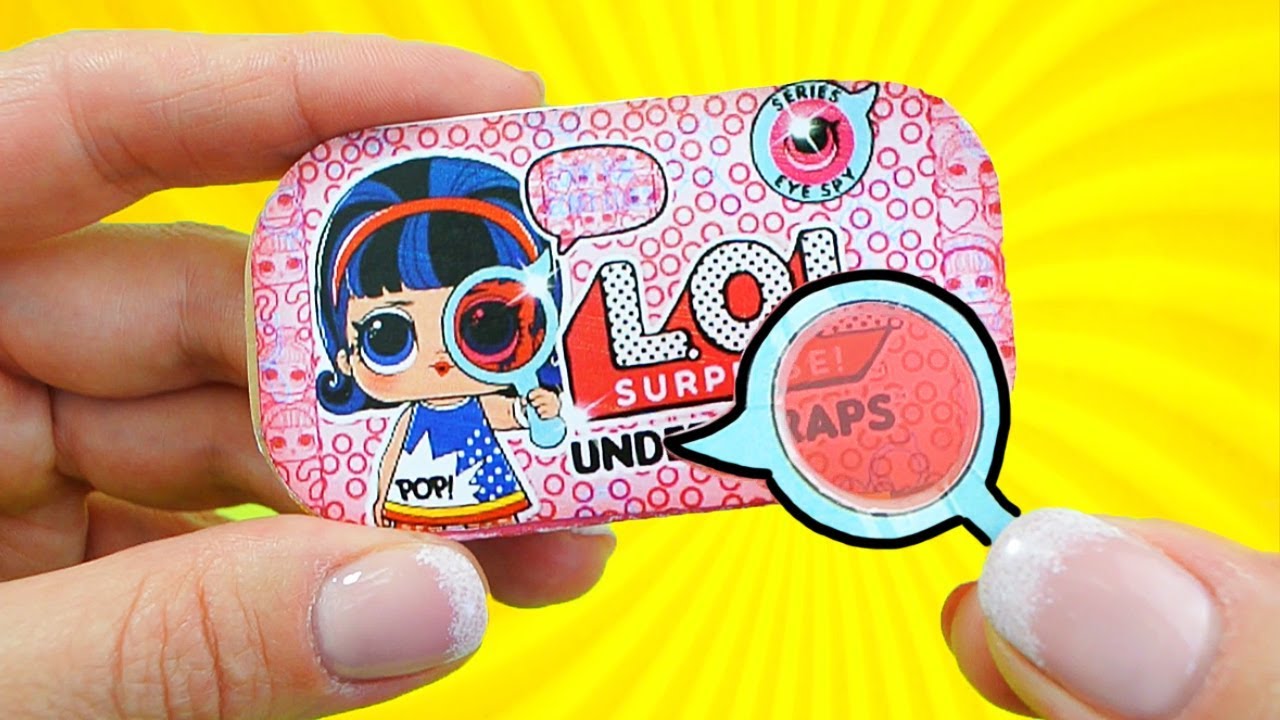Homemade paper #Lol Decoder Capsule / DIY LOL surprise Decoder Series eye SPY #Homemade