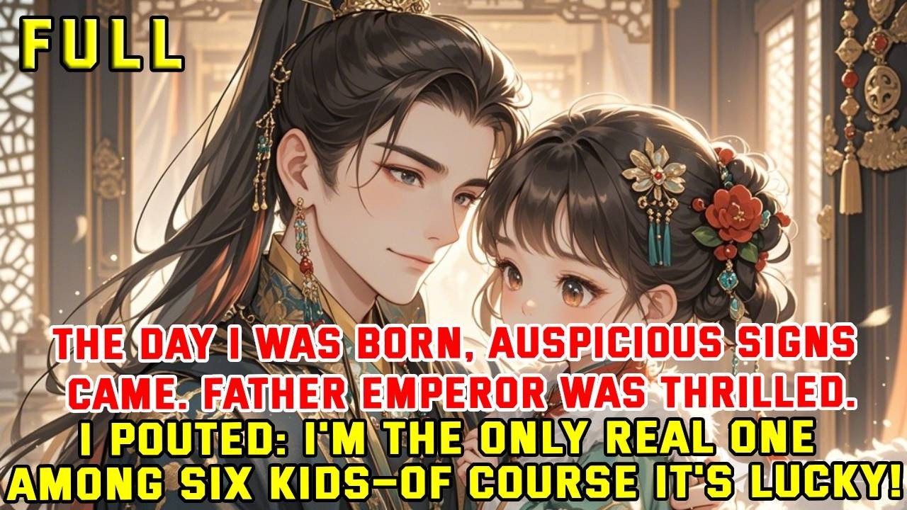 The day I was born, auspicious signs came. Father Emperor was thrilled.I pouted: I'm the only real o