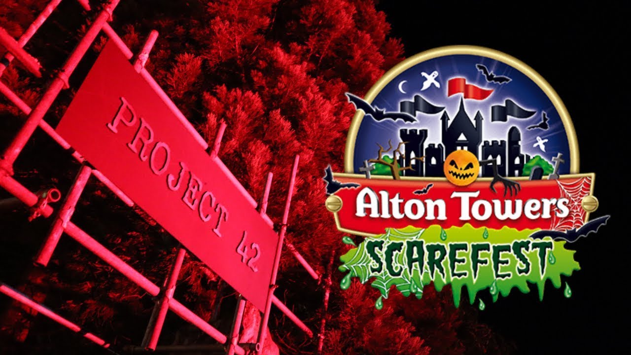 Alton Towers Scarefest Vlog October 2018