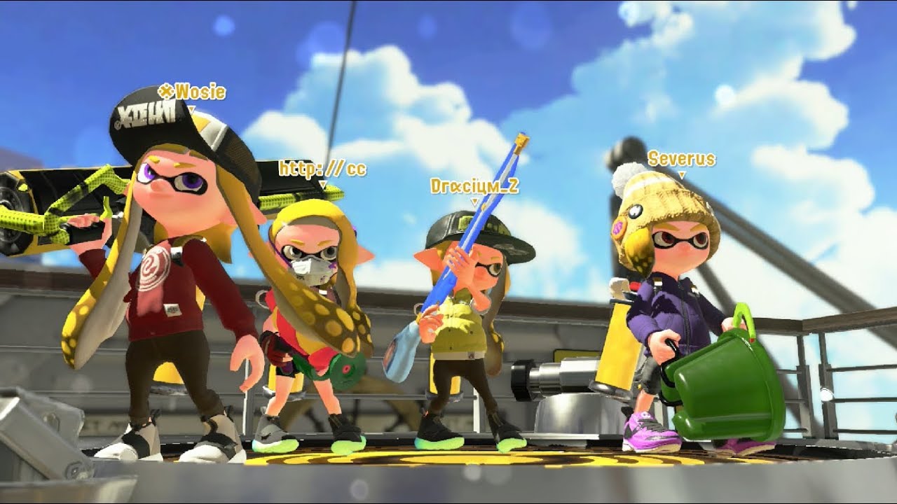 Splatoon 2: Hero Roller Gameplay (Turf War) ~ 2017-11-23