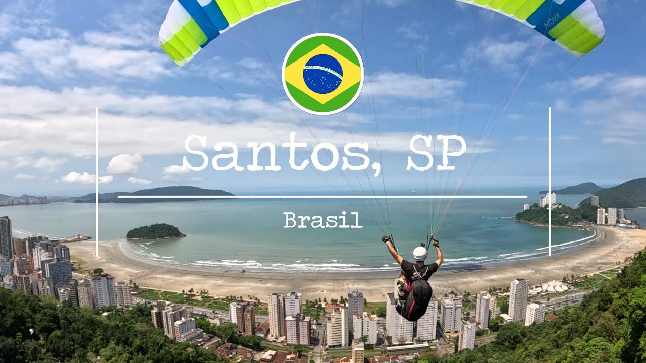 Parapente - Santos SP, São Vicente - Brasil
