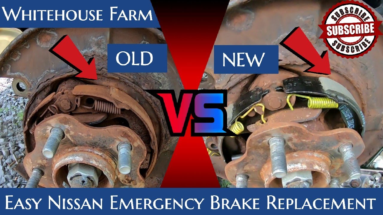 How To Replace Emergency Brakes On A Nissan Rogue DIY!
