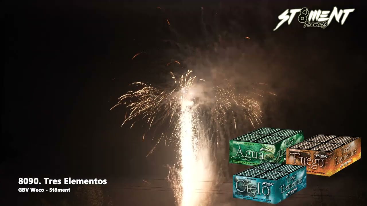 8090 - TRES ELEMENTOS - ST8MENT FIREWORKS