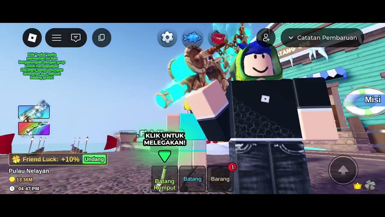GAMES ROBLOX MEMANCING IKAN KEMBALI