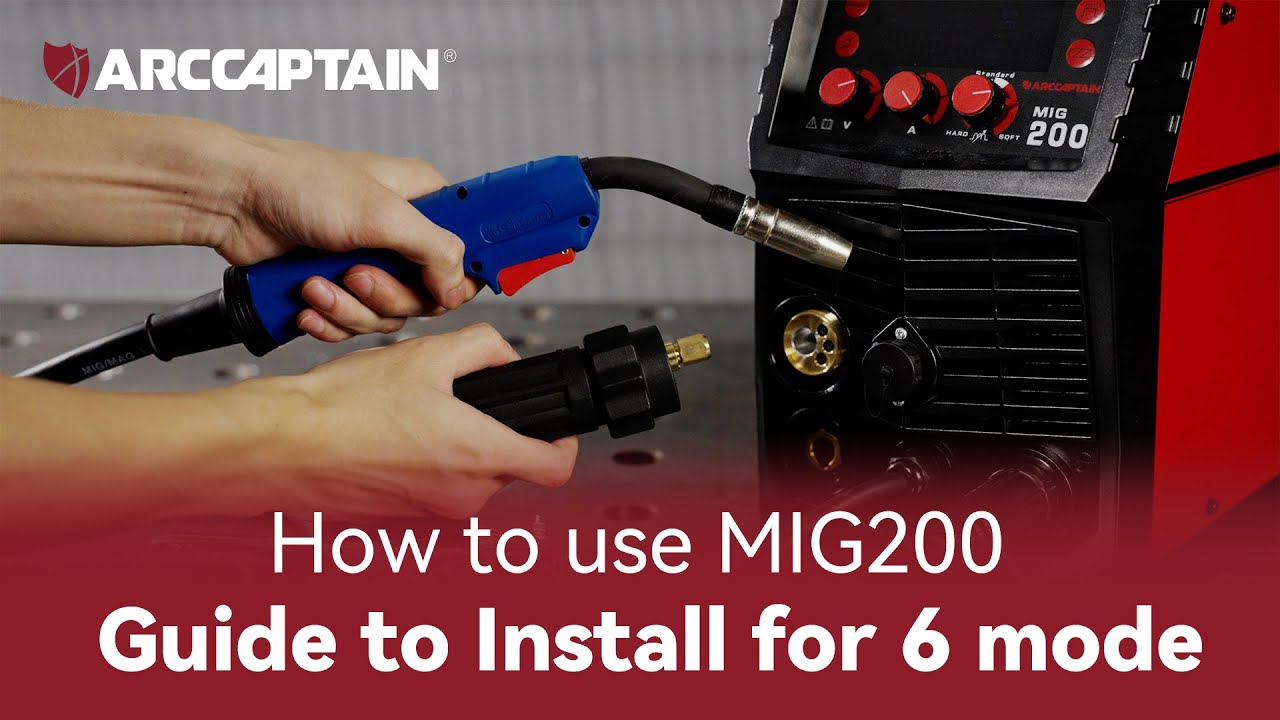 How to use MIG200 Guide to Install for 6 Mode