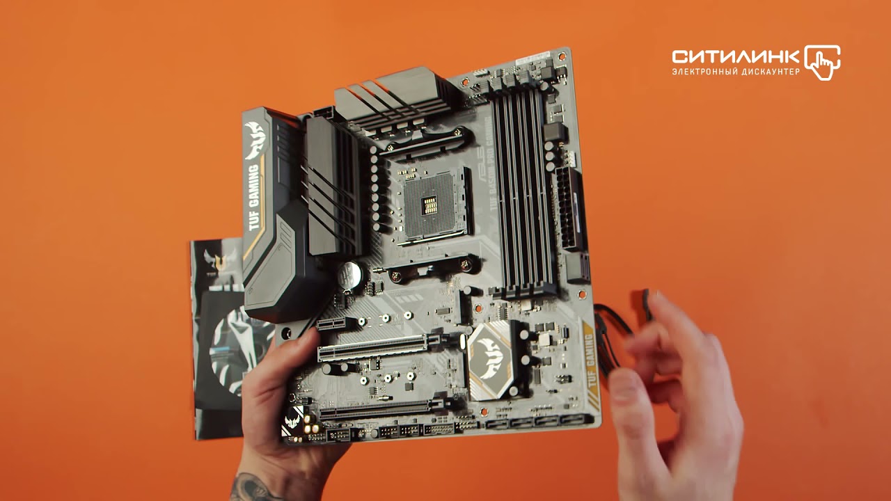 Обзор материнской платы ASUS TUF B450M-PRO GAMING | Ситилинк
