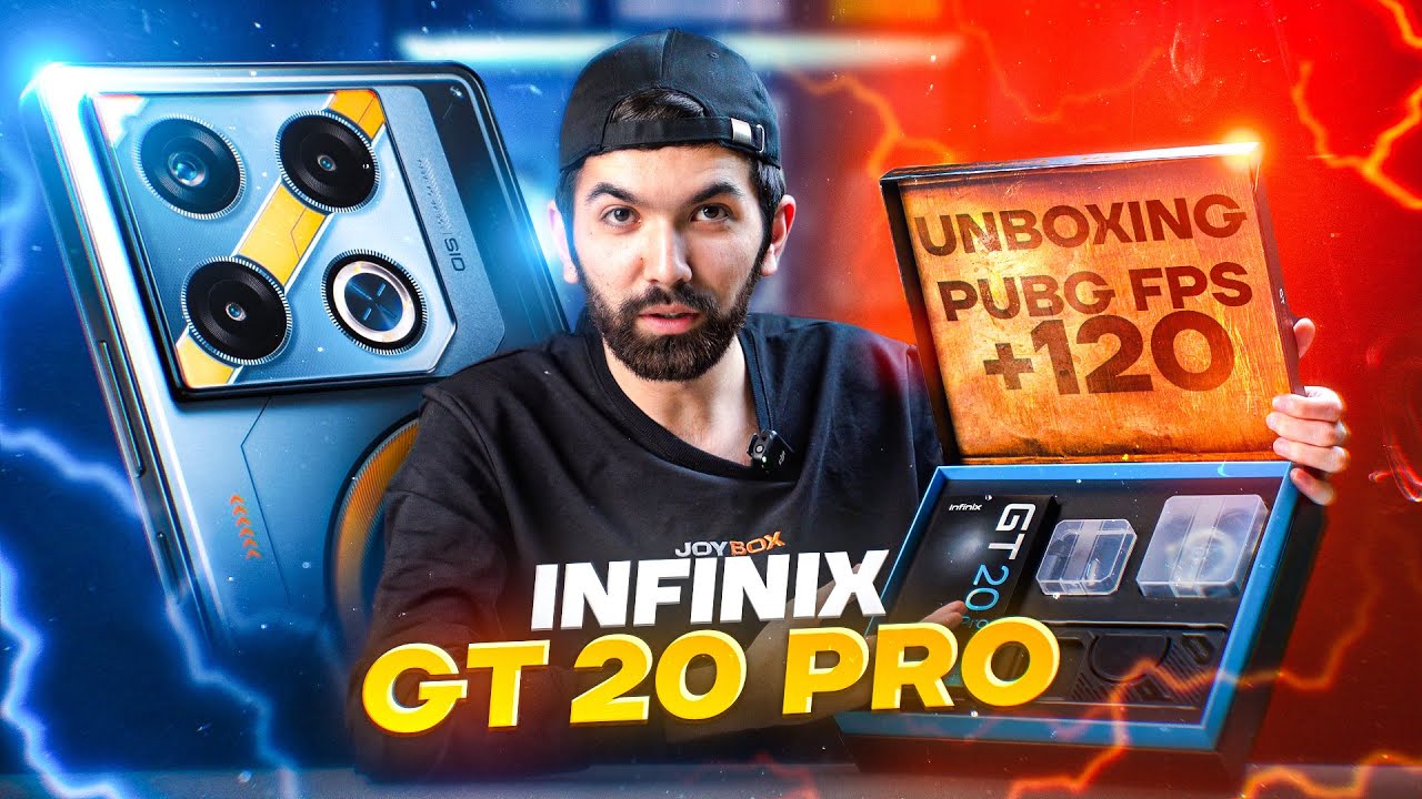 Обзор Infinix GT 20 Pro — PUBG тест, 120+ FPS, кулер и триггеры