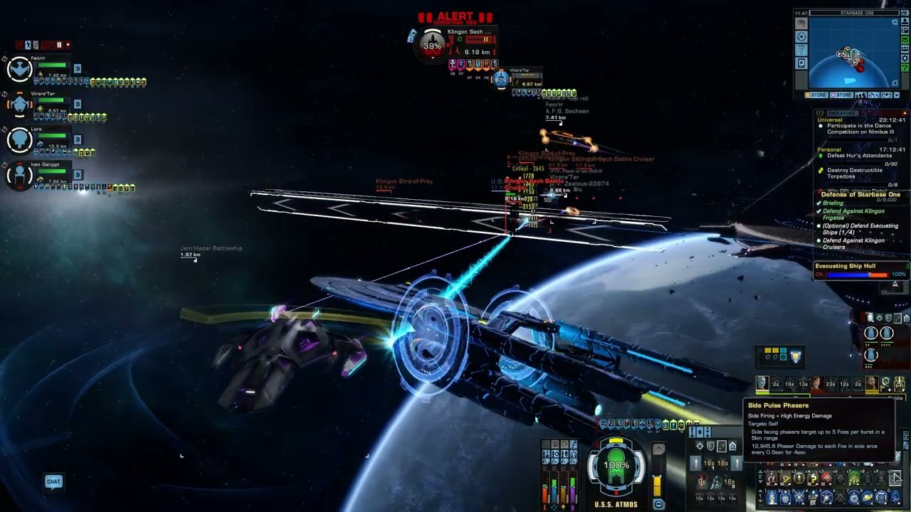 Star Trek Online Proxima Miracle Worker Science Dreadnought Defense Star Base One