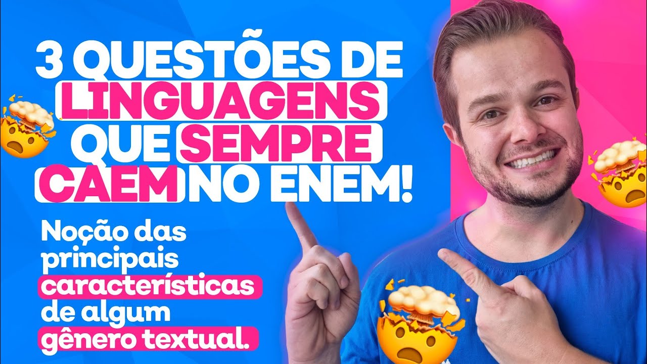SEMPRE CAI NO ENEM: Noção das principais características de algum gênero textual