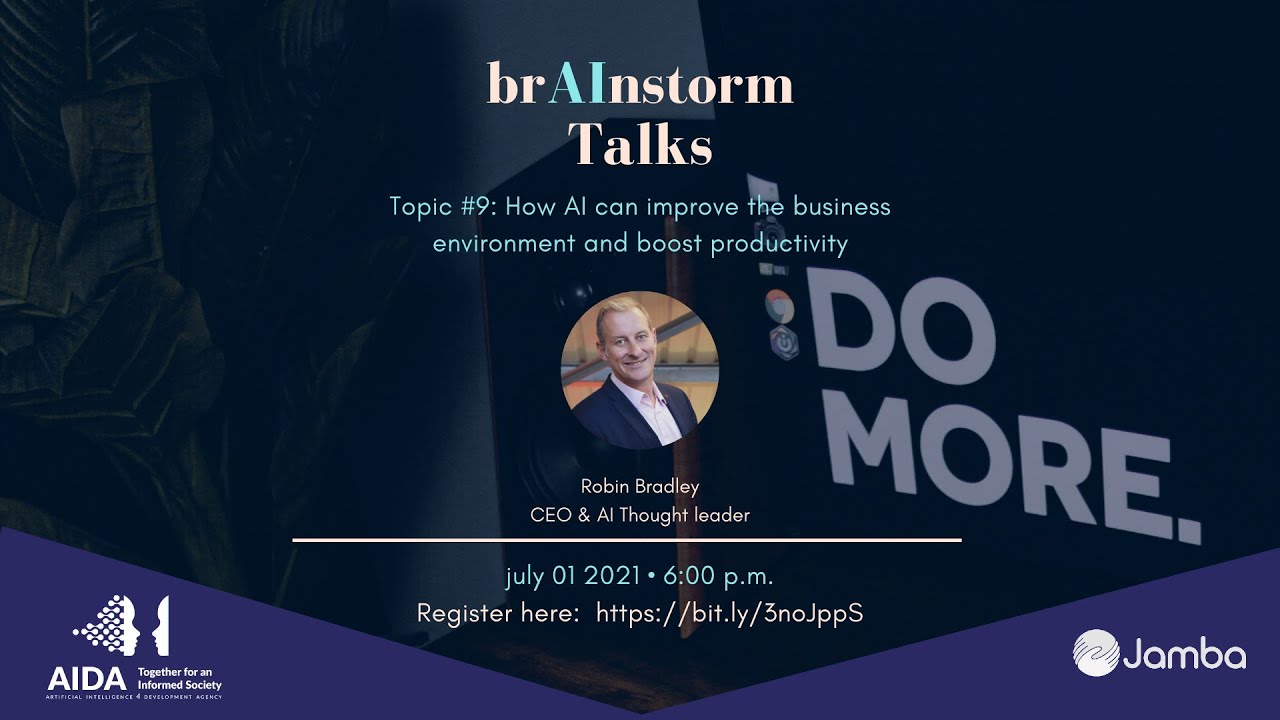 BrAInstormTalk #9 - How can AI boost productivity?