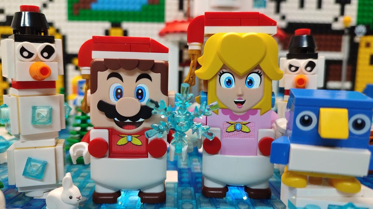 Mario Peach and Luigi the Santa Claus Quest!