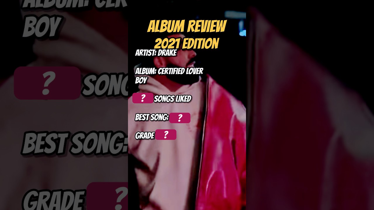Drake, Certified Lover Boy Album Review #drake #Clb #rap #music