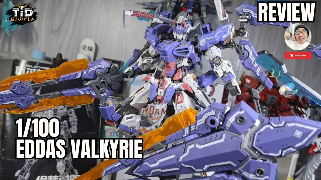 [รีวิว] Eddas 1/100 Valkyrie สายดาบต้องโดน By Tid-Gunpla [Thai/ไทย]