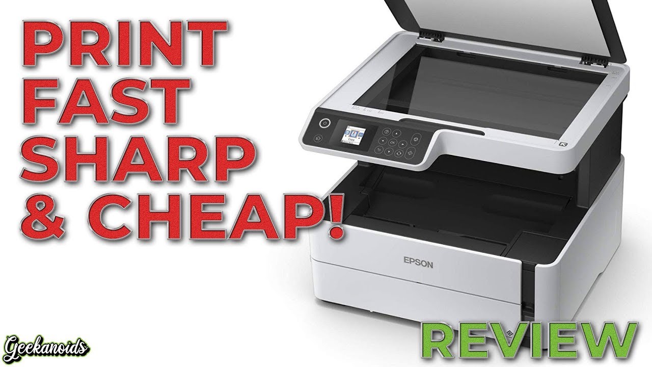 Epson EcoTank ET-M2170 MultiFunction Mono Printer Review