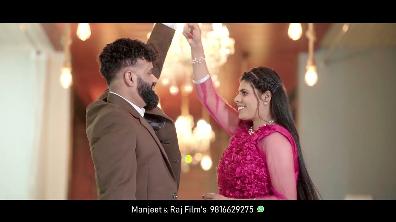 Punjabi Pree Weeding#prince@jatinder lahor song#Manjeet&Raj Studio#9816629275