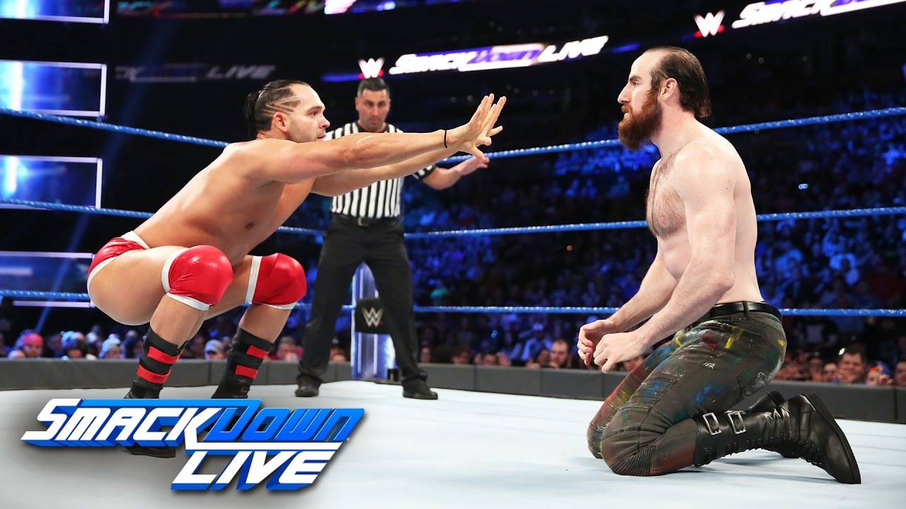 Тай Диллинджер против Эйдена Инглиша: SmackDown LIVE, 11 апреля 2017 года