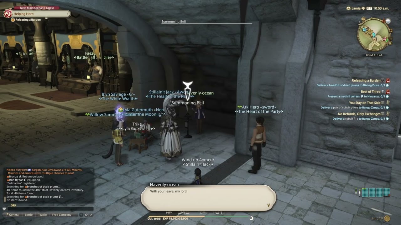 Ep.108 Releasing a Burden Final Fantasy Online A Realm Reborn
