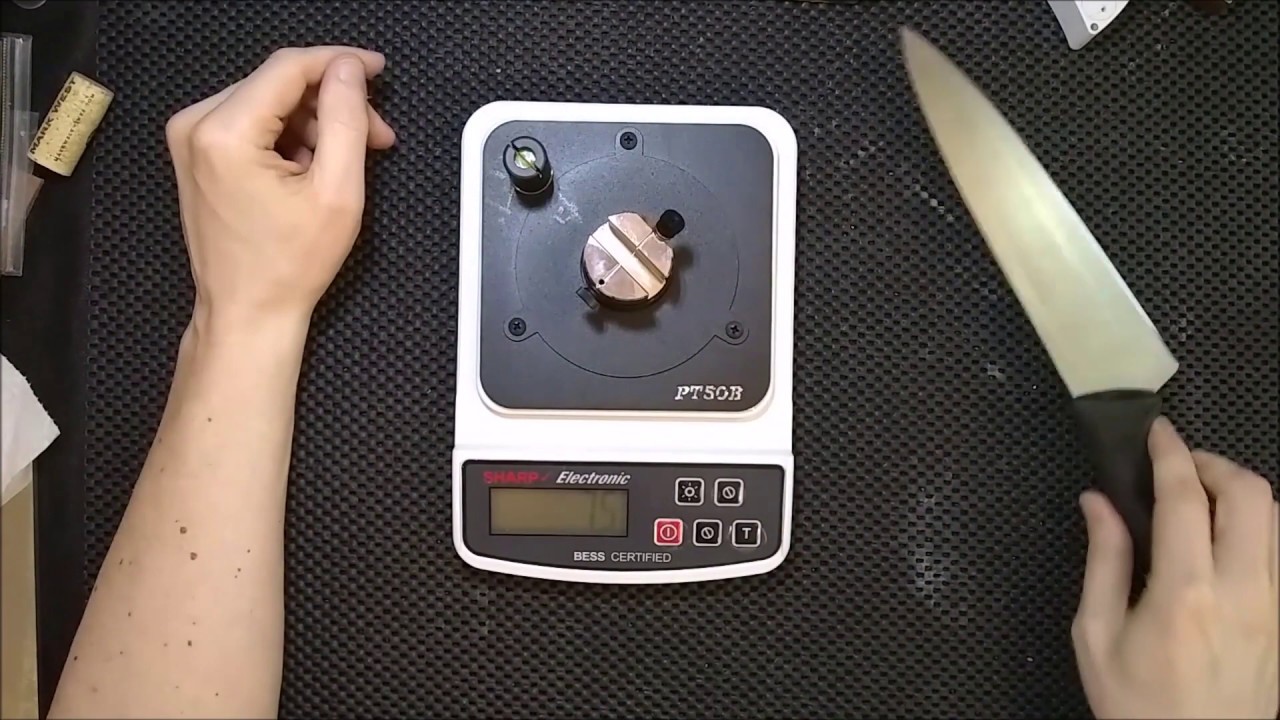 How effective is cork for removing fine burrs, Edge On Up Bess Test PT50B