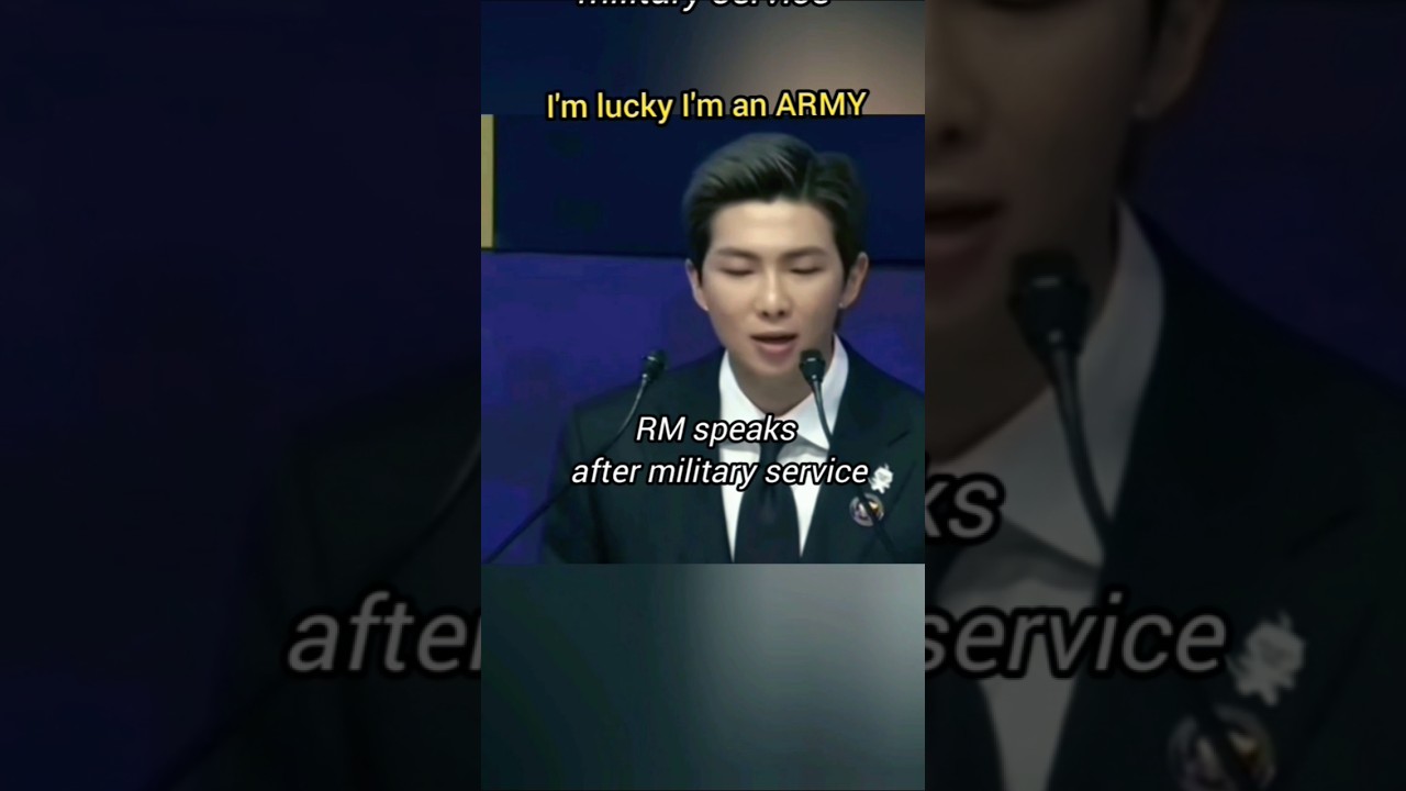 That's why he is the great leader|RM’s message after coming back from the military ☺️